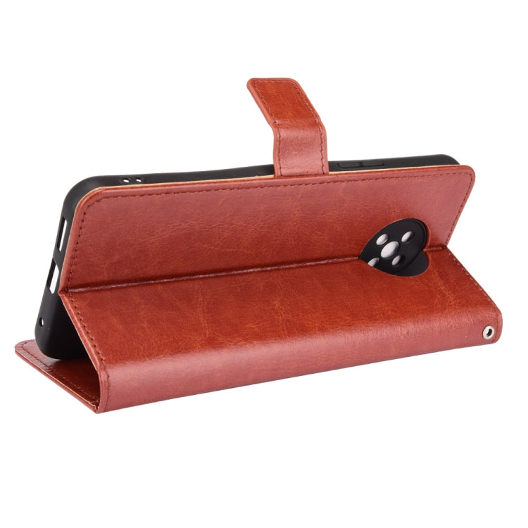 For Nokia C50 5G Crazy Horse Texture Horizontal Flip Leather Case showcasing its stylish design and functional features.