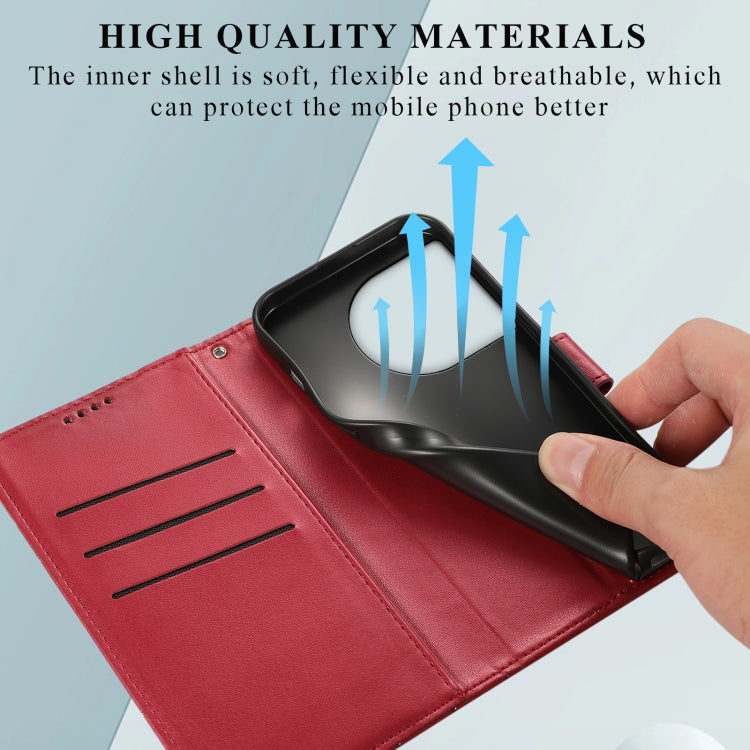 For OnePlus 11 PU Genuine Leather Texture Embossed Line Phone Case with wallet and kickstand features, showcasing its elegant design and functionality.