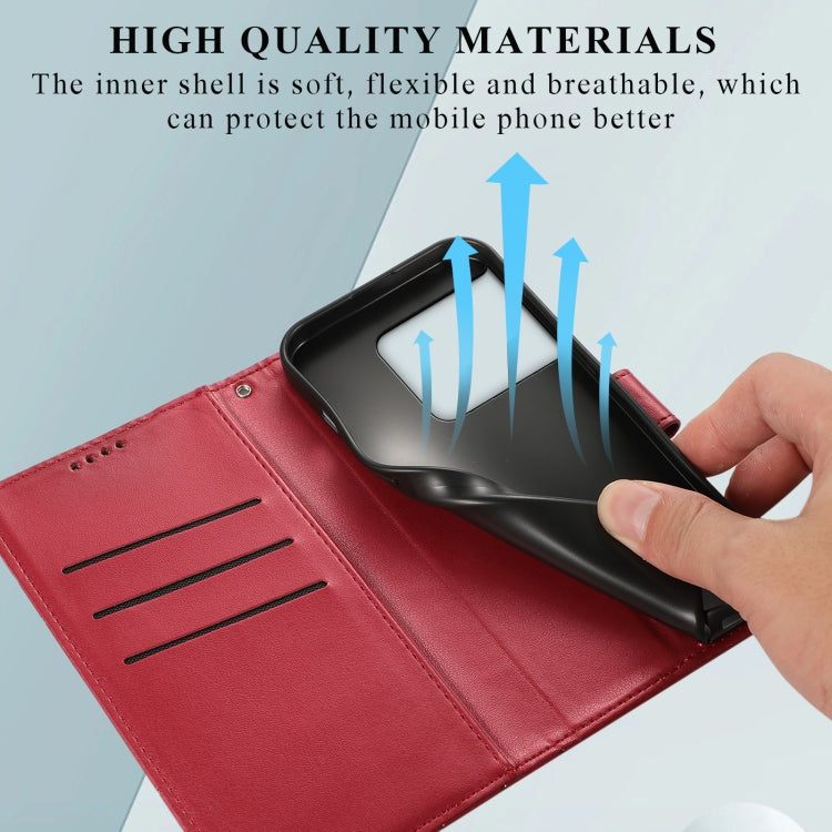 For OnePlus 10 Pro PU Genuine Leather Texture Embossed Line Phone Case with card slots and kickstand feature.