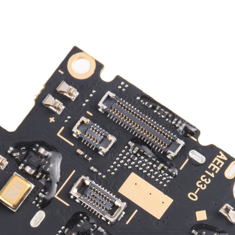 OnePlus 7T SIM Card Reader Board with integrated microphone, compact and high-quality replacement part.