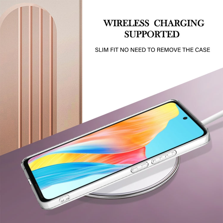 For OPPO A58 4G Electroplating IMD TPU Phone Case featuring a Dream Butterfly design, showcasing its vibrant colors and protective features.