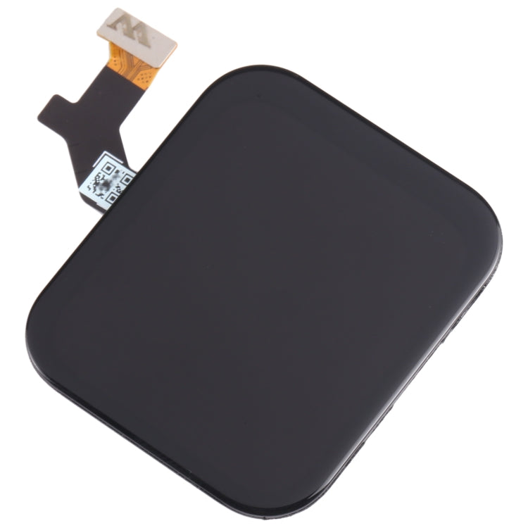 Original LCD screen and digitizer assembly for OPPO Watch SE, showcasing the complete replacement unit with frame.