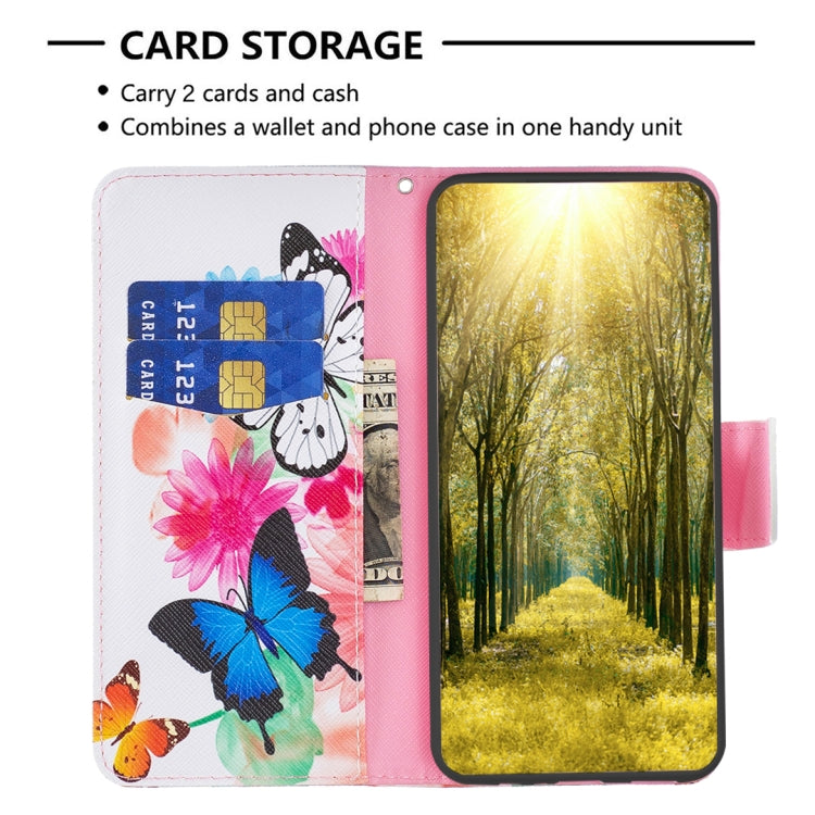 Realme 11 4G colored drawing pattern leather phone case, showcasing its stylish design and durable material.
