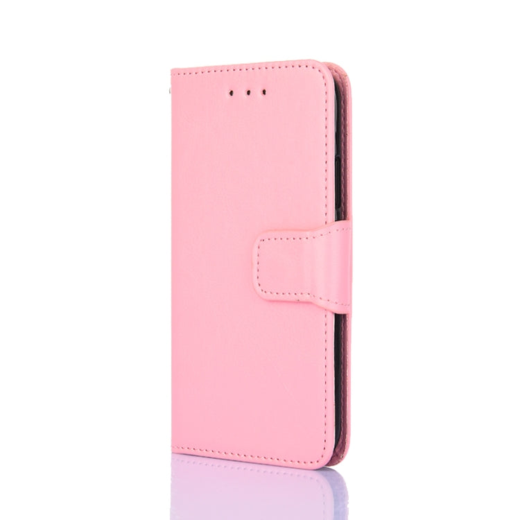 Crystal texture horizontal flip case for Samsung Galaxy A02s, showcasing its stylish design and functional features.