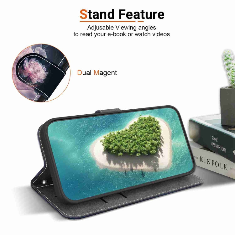 Crystal texture colored drawing case for Samsung Galaxy A04e, F04, and M04, showcasing its stylish design and wallet functionality.