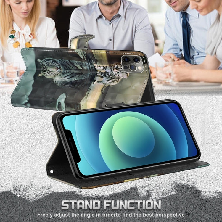 Samsung Galaxy A05s 3D Painting Pattern Flip Leather Phone Case showcasing vibrant design and functional features.