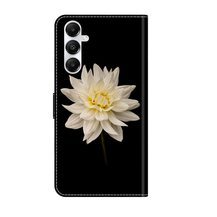 For Samsung Galaxy A05s Crystal 3D Shockproof Protective Leather Phone Case showcasing its sleek design and card slot feature.