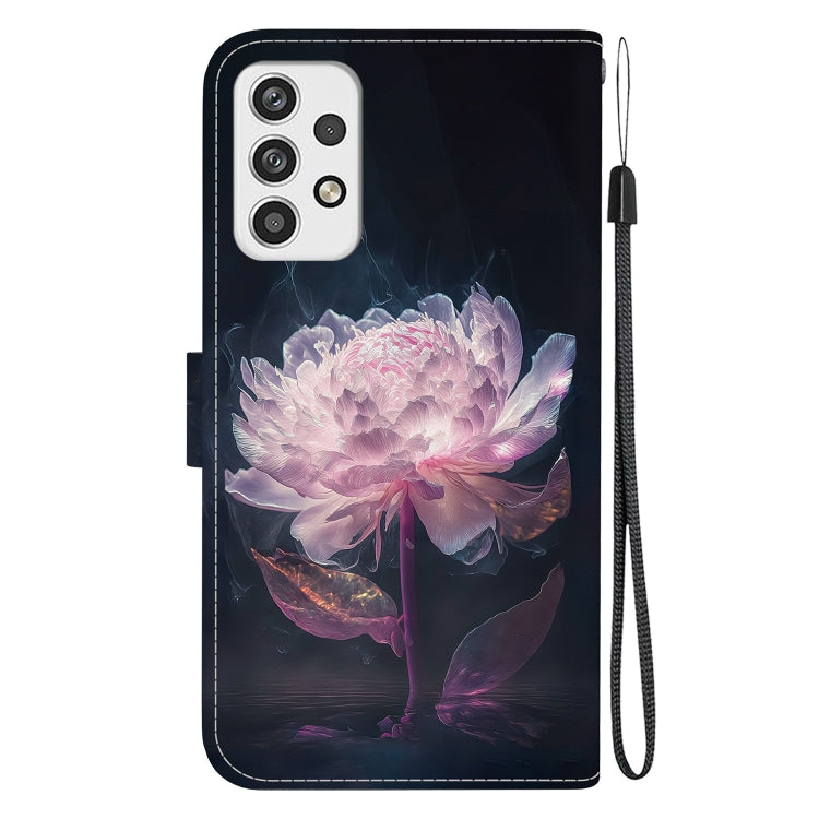 Samsung Galaxy A23 Crystal Texture Colored Drawing Leather Phone Case showcasing its stylish design and functional features.