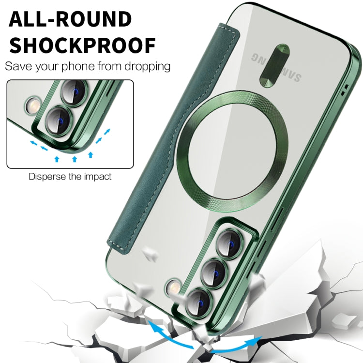 Shield Magsafe RFID Anti-theft case for Samsung Galaxy S22 5G, showcasing its sleek design and protective features.