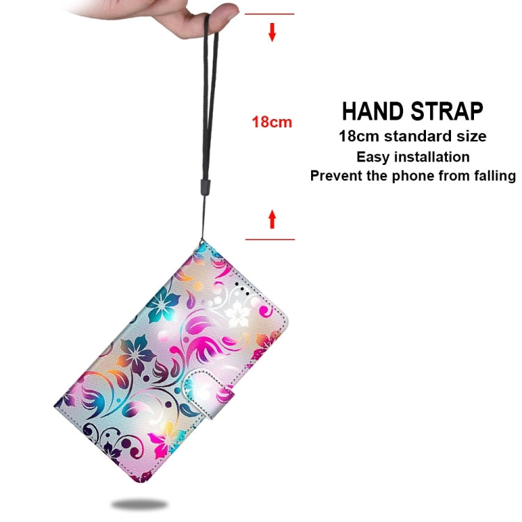 Samsung Galaxy S22 Ultra 5G case featuring a coloured drawing cross texture design, made from PU leather and TPU material for durability.