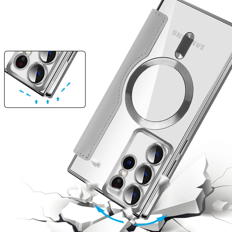 For Samsung Galaxy S22 Ultra 5G MagSafe Magnetic RFID Anti-theft case, showcasing its sleek design and RFID protection features.