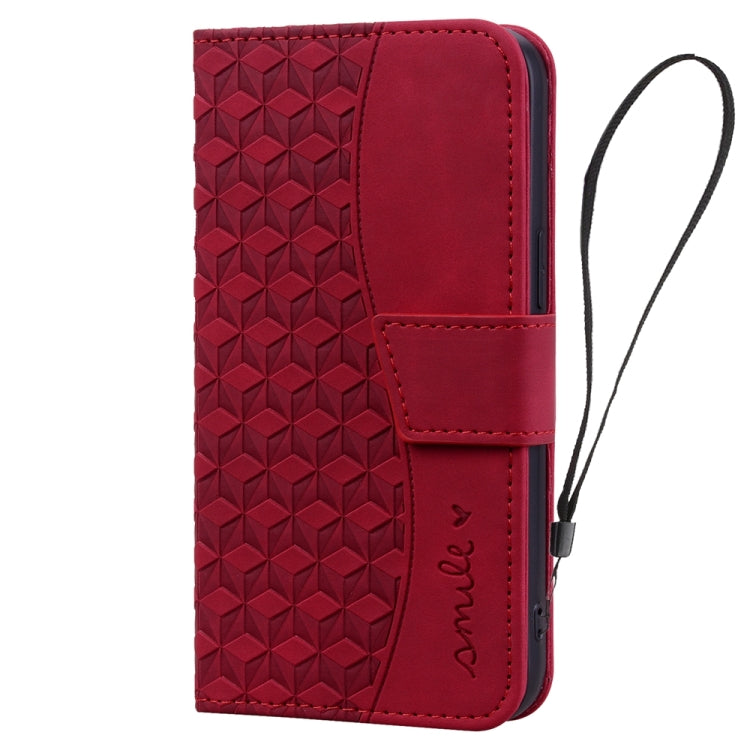 For Samsung Galaxy S21 FE 5G Diamond Buckle Leather Phone Case showcasing its elegant design and functional features.
