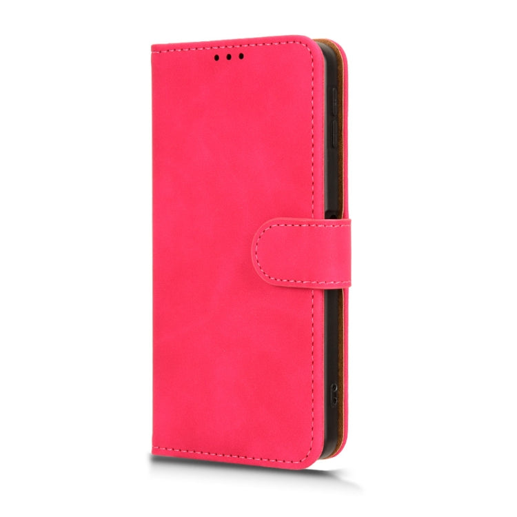 Rose magnetic flip leather phone case for Sharp Aquos Sense8, showcasing card slots and a stylish design.