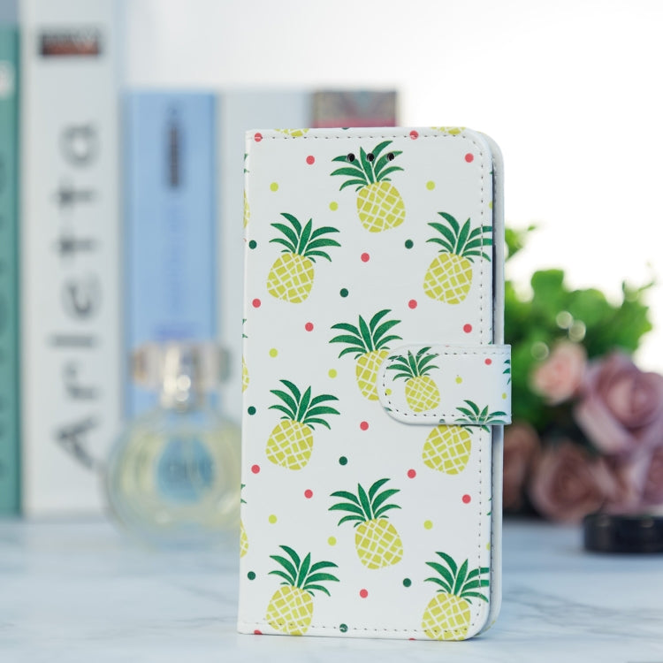 For Sony Xperia 5 V Painted Pattern Horizontal Flip Leather Phone Case with card slots and wrist strap, showcasing its stylish design and functionality.