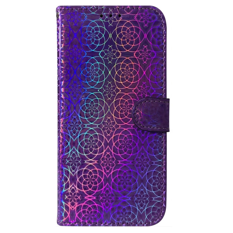 Tecno Pova 5 Pro Colorful Magnetic Buckle Leather Phone Case with vibrant colors and functional design.