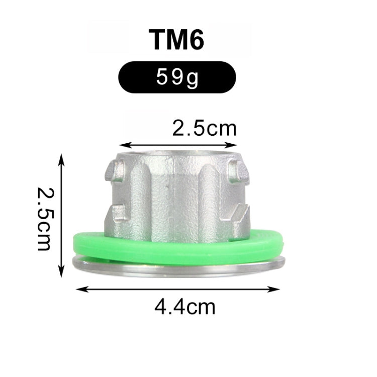 For Thermomix TM6 Mixer Cutter Head Cover, durable alloy and plastic replacement part for blending and mixing.