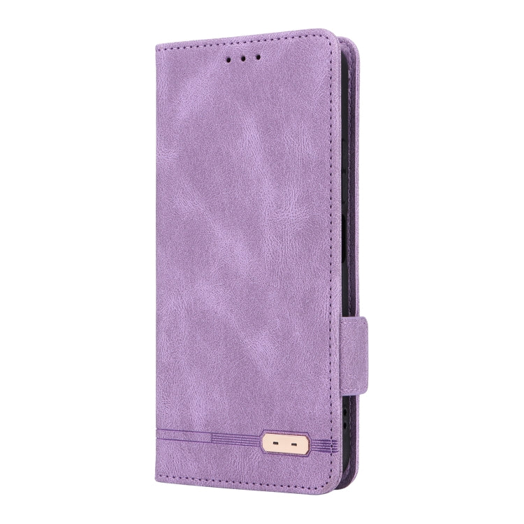 Magnetic clasp leather phone case for Xiaomi Redmi 12, showcasing its sleek design and card slot functionality.
