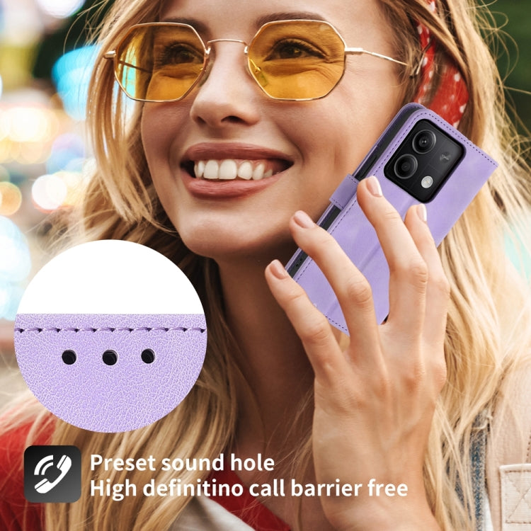 Stylish Xiaomi Redmi Note 13 5G wallet case with embossed floral design, showcasing durability and functionality.