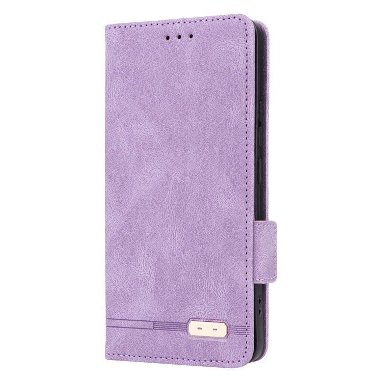 Xiaomi Redmi Note 13 Pro+ 5G Magnetic Clasp Leather Phone Case in black, showcasing its sleek design and functional features.