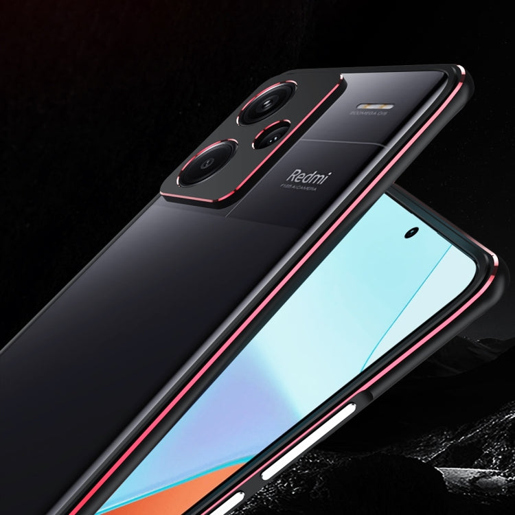 Aurora Series Lens Protector for Xiaomi Redmi Note 13 Pro+, made of aviation aluminum, showcasing its sleek design and protective features.