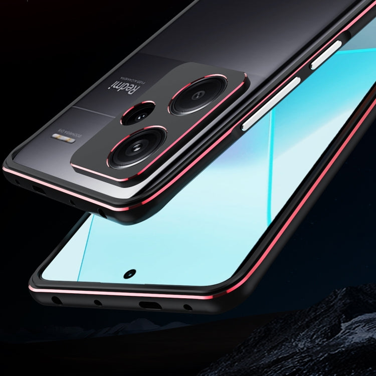 Aurora Series Lens Protector for Xiaomi Redmi Note 13 Pro+, made from aviation aluminum, showcasing its sleek design and durability.