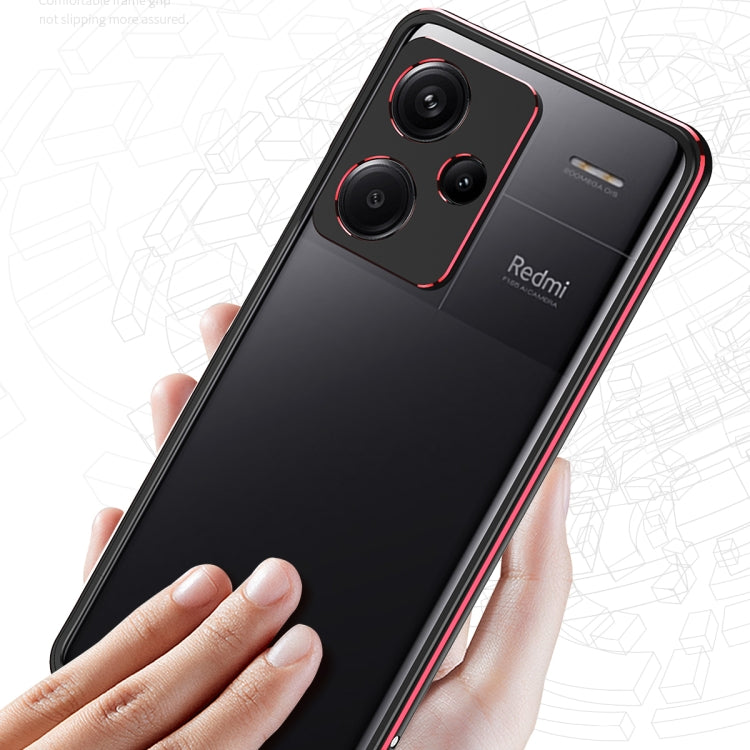 Aurora Series Lens Protector for Xiaomi Redmi Note 13 Pro+, made from aviation aluminum, showcasing its sleek design and durability.