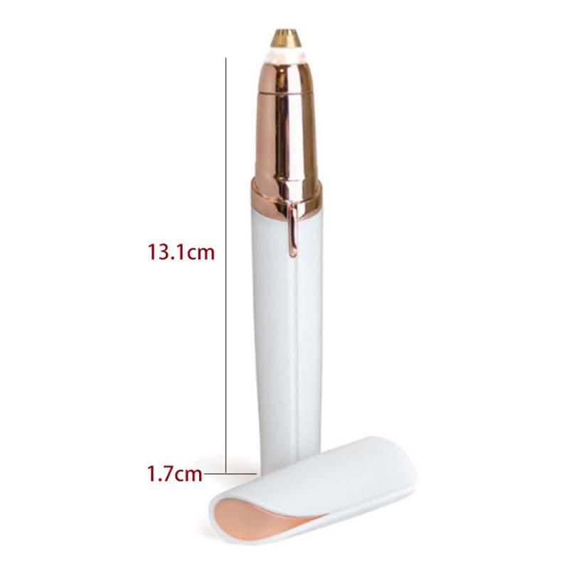Frame Your Face Eyebrow Shaper in rosegold finish, designed for easy and effective eyebrow grooming at home.