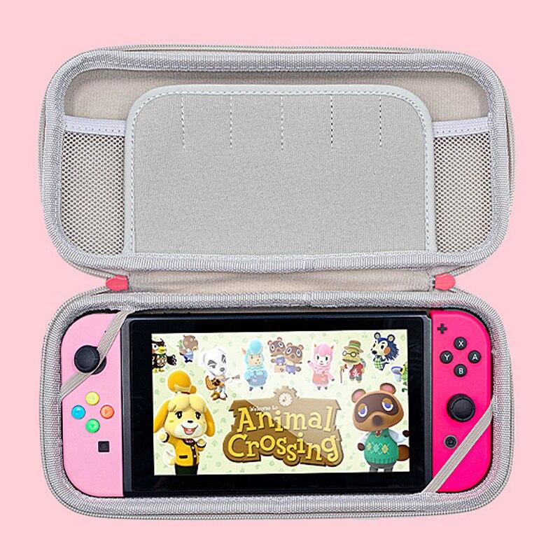 Front Cat Back Clat Claw storage bag for Nintendo Switch, featuring a hard shell design with compartments for console and accessories.