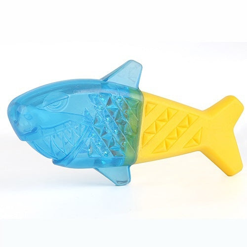 Frozen Bone Toys for dogs made of TPR material, featuring a bone, ball, and fish design, ideal for dental care and play.