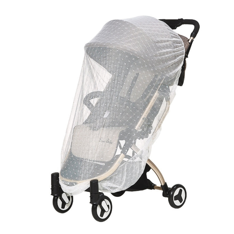 Full Cover Folding Mosquito Net for strollers, featuring high-density mesh for insect protection and a compact, portable design.