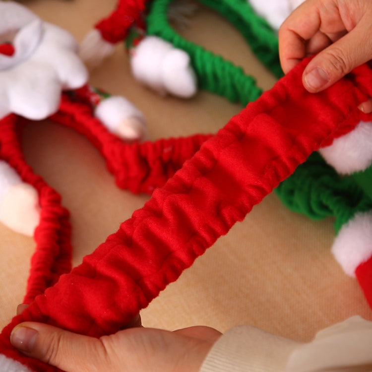 F-W232 Elderly Model 3D Cartoon Dust Protection Computer Sleeve featuring a cute cartoon design, perfect for Christmas decorations.