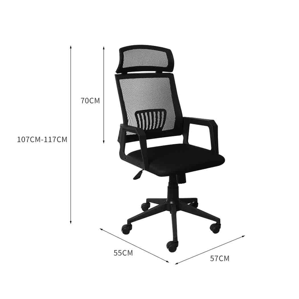 Gaming Office Chair with ergonomic design, breathable mesh backrest, and deluxe foam padding for ultimate comfort.