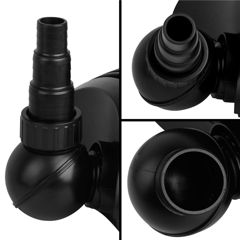 Giantz 10000L/H Submersible Water Pump with robust design for ponds and aquariums, showcasing its compact size and powerful motor.