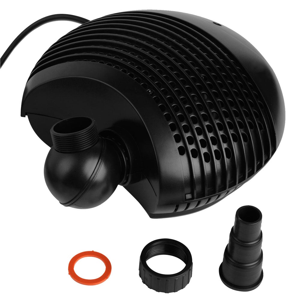 Giantz 10000L/H Submersible Water Pump with robust design for ponds and aquariums, showcasing its compact size and powerful motor.