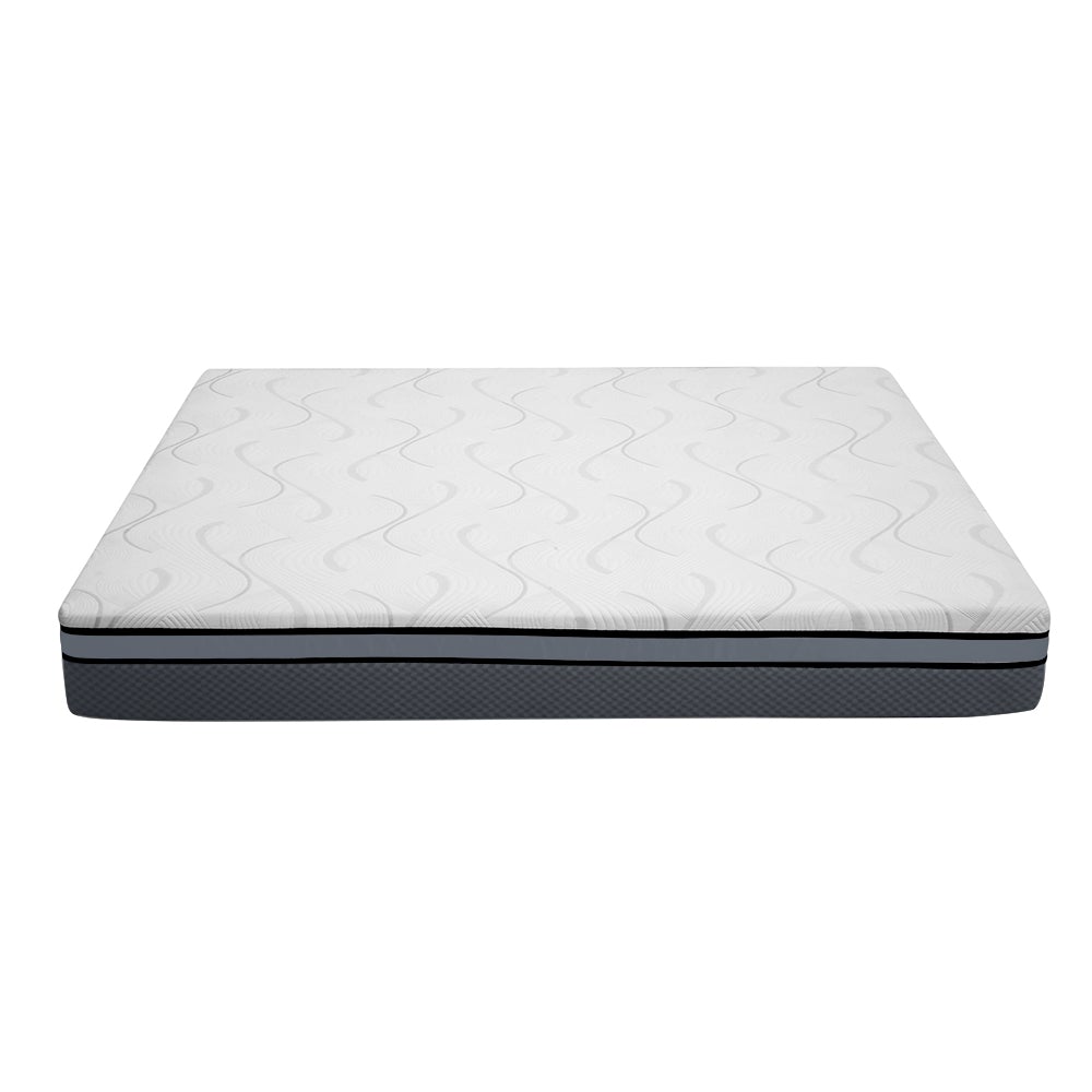 Giselle Bedding Cool Gel Memory Foam Mattress in King Single Size with a premium knitted fabric cover and multi-layer foam structure.