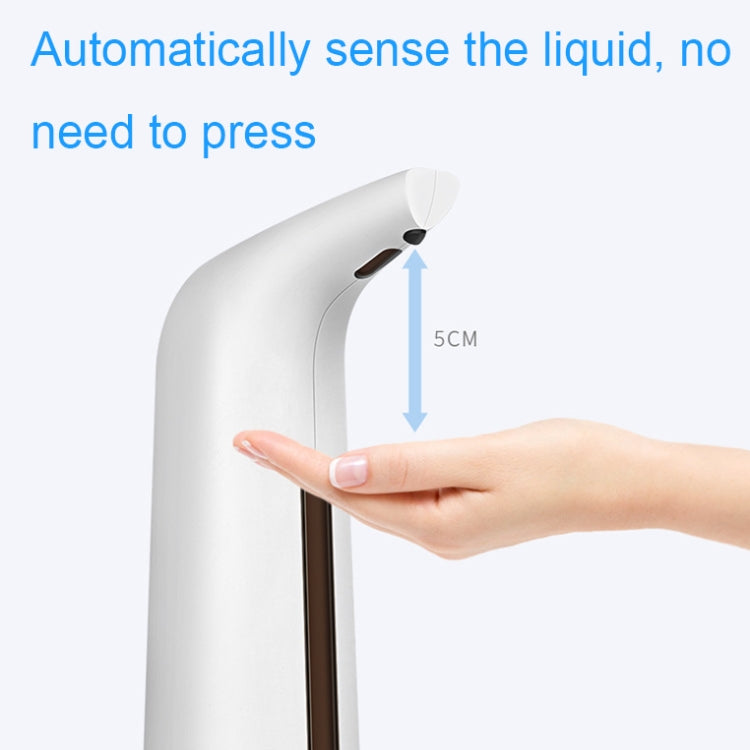GM-S1805B Infrared Sensor Soap Dispenser in white, showcasing its sleek design and automatic touchless feature.