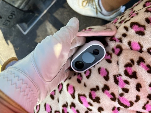 Padded and weatherproof golf cart seat covers with a cell phone pocket, designed for comfort and protection against the elements.