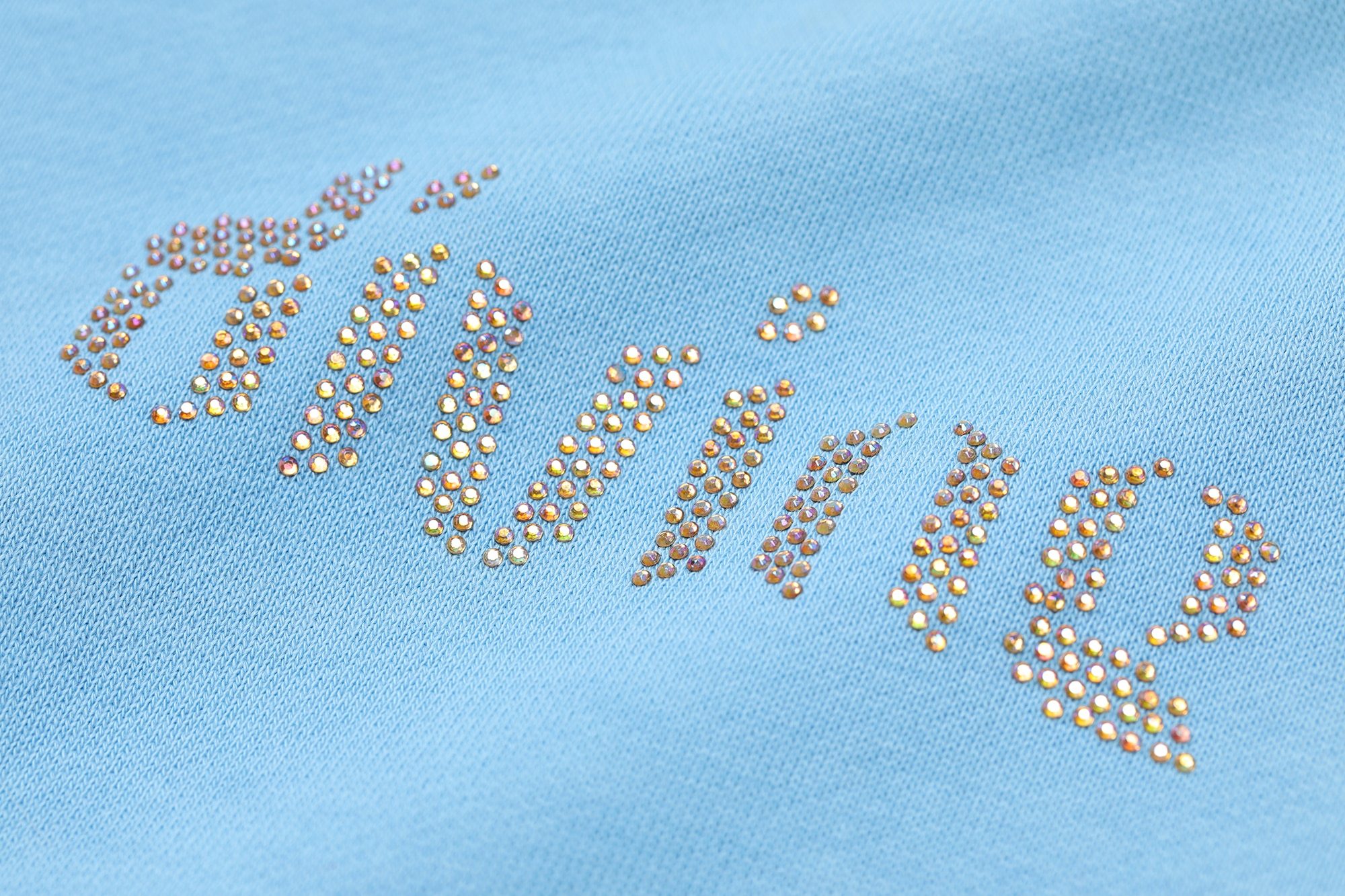 Harajuku Graphic Print Casual Pullover Sweatshirt for women in blue, featuring a stylish graphic design and comfortable fit.