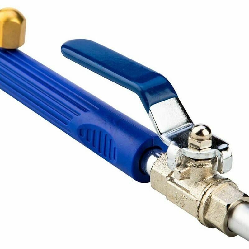 High Pressure Power Washer Water Spray Gun Nozzle Wand Attachment with two nozzle tips for versatile cleaning.
