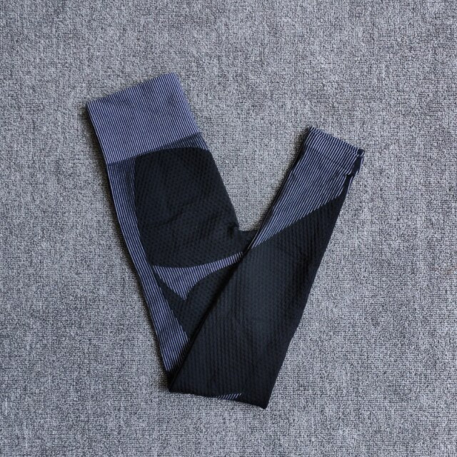 High Waist Leggings and Sport Bra Yoga Set for Women in vibrant colors, showcasing seamless design and breathable material.