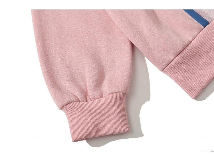 Men's hoodie featuring a cool girl letter print, made from soft fleece material in black, white, and pink colors.