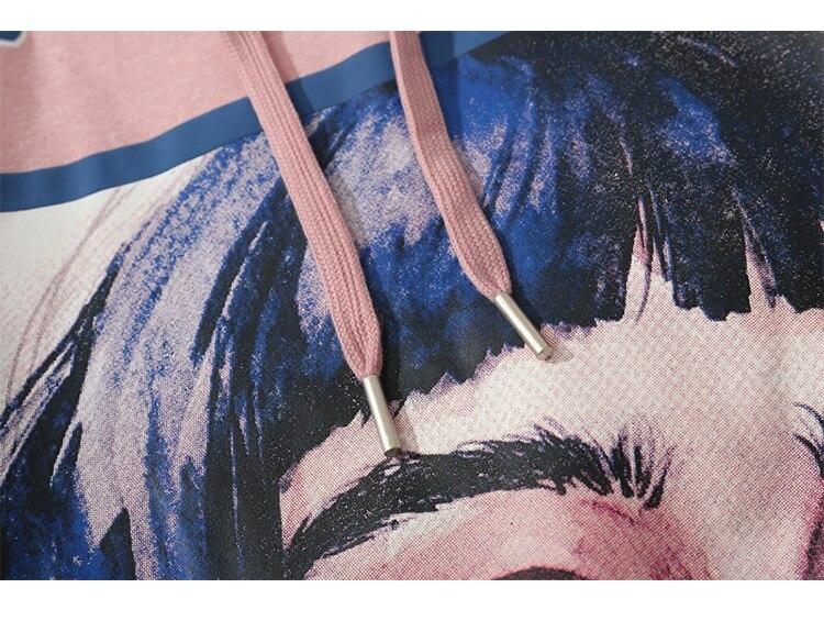 Men's hoodie featuring a cool girl letter print, made from soft fleece material in black, white, and pink colors.