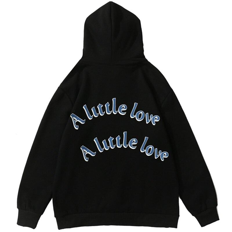 Men's hoodie featuring a cool girl letter print, made from soft fleece material in black, white, and pink colors.