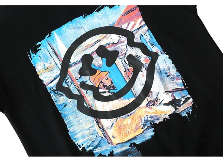 Colorful funny illustration print hoodie for men, featuring a hood and full sleeves, perfect for casual streetwear.