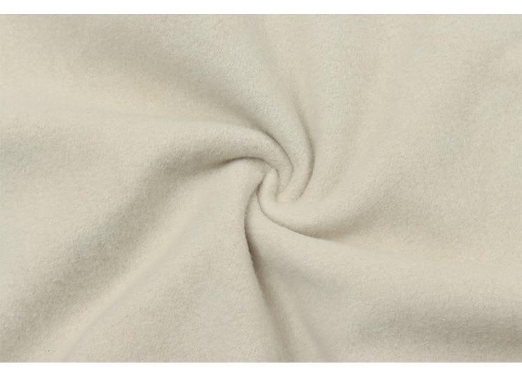 Men's Cute Bear Punk Hoodie in Apricot and Dark Gray, featuring a cozy fleece material and cartoon design.