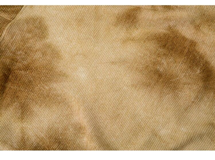 Oversized fleece hoodie for men featuring a cute furry bear patch, perfect for casual streetwear in gray and brown colors.