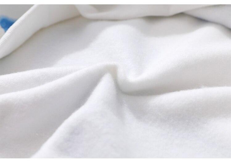 Men's hoodie featuring a heart inkjet print, big pocket, and soft velvet fabric in blue, pink, and yellow colors.