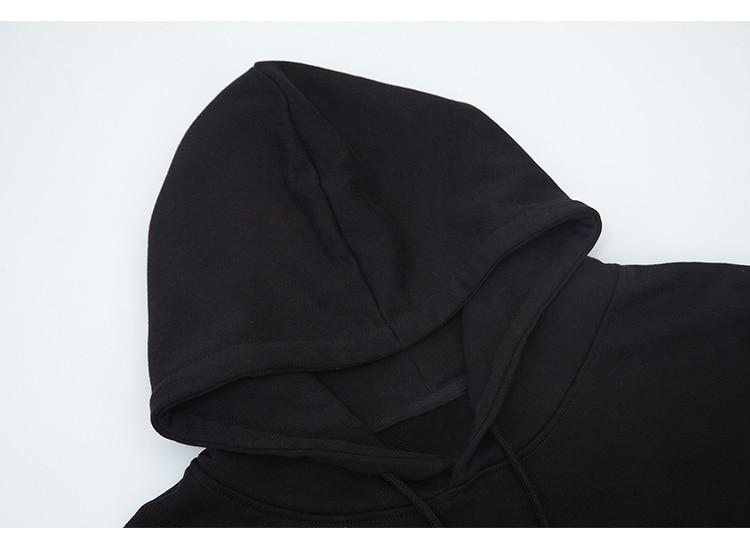 Men's oversized hoodie featuring a heart-shaped illusion fairy print, perfect for autumn and winter wear.