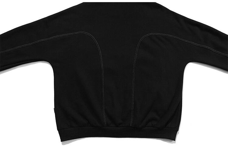 Men's hoodie featuring letter printed line art design, available in black, white, and navy colors, perfect for casual wear.