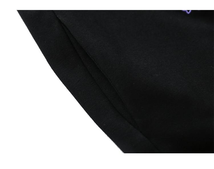 Men's hoodie featuring rose flower heart-shaped embroidery, cozy oversized fit, available in black, white, and pink.